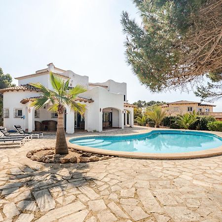 Gigantische Villa Mit Meerblick, Panoramablick & Pool-Oase Cala Pi  Exterior foto