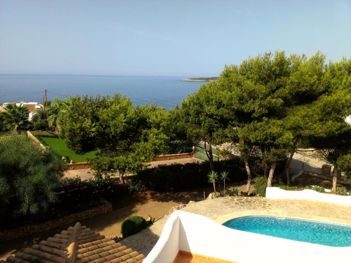 Gigantische Villa Mit Meerblick, Panoramablick & Pool-Oase Cala Pi  Exterior foto